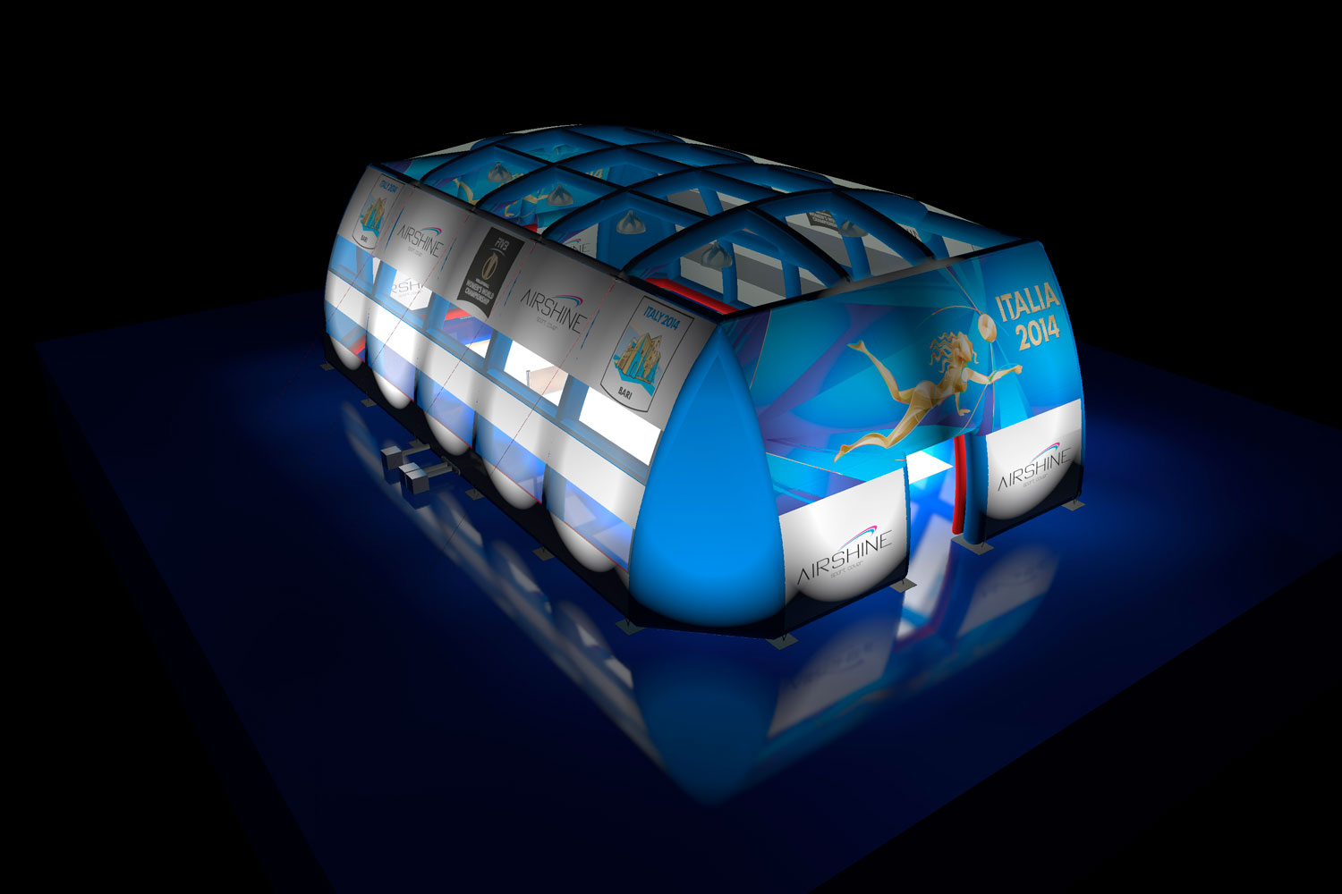 AirShine – medie superfici, aria continua